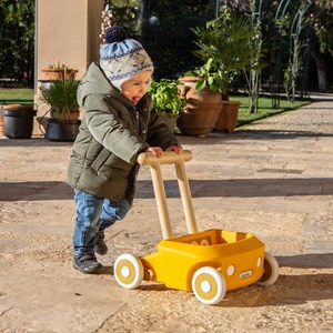 Trotteur bébé roberto jaune italtrike