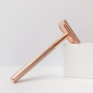 Rasoir de sureté rose gold + 10 lames