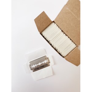 100 lames pour rasoir de sureté