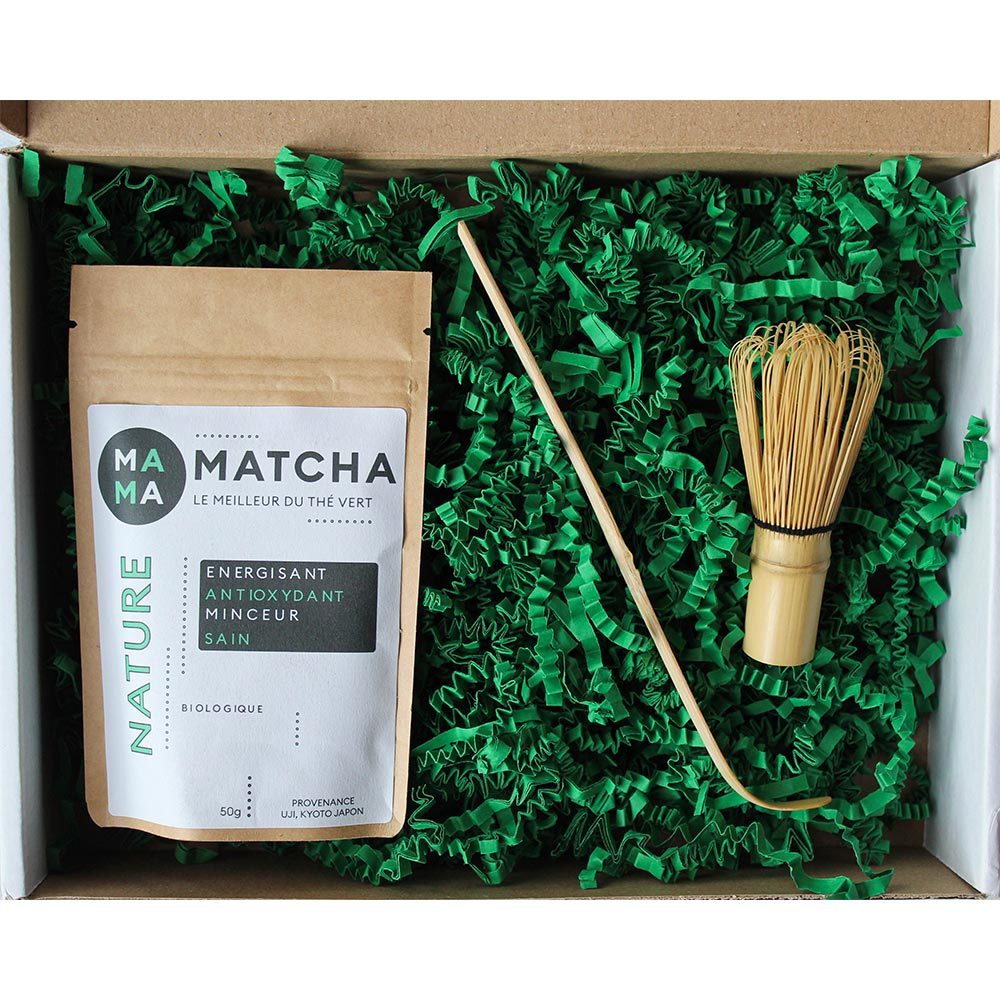 Fouet à matcha, Fouet en bambou thé vert matcha, accessoires thé - Thés de  la Pagode