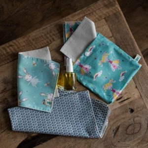 Coffret bébé zéro déchet princesses