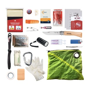 Kit de survie randonnée – jaune