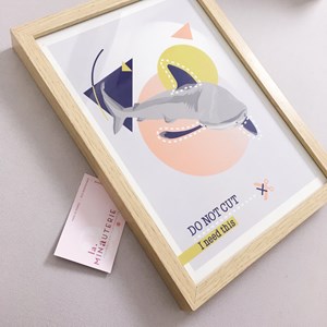 Affiche espèce menacée requin a4