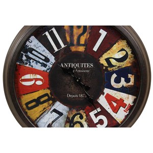 Grande horloge ancienne murale