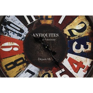 Grande horloge ancienne murale