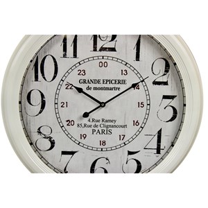 Horloge ancienne murale grande epicerie