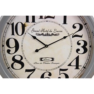 Horloge ancienne murale grand hôtel du