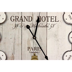 Horloge ancienne balancier grand hôtel