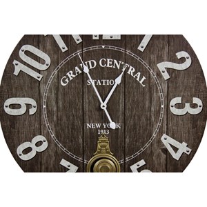 Horloge ancienne balancier grand central