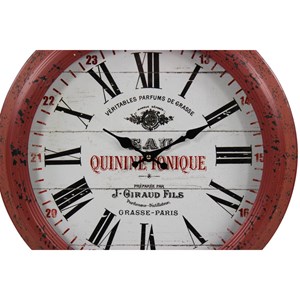 Horloge ancienne murale eau quinine