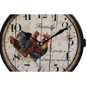 Horloge de gare ancienne double face