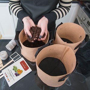 Cultivea - kit pret a pousser sac rouge