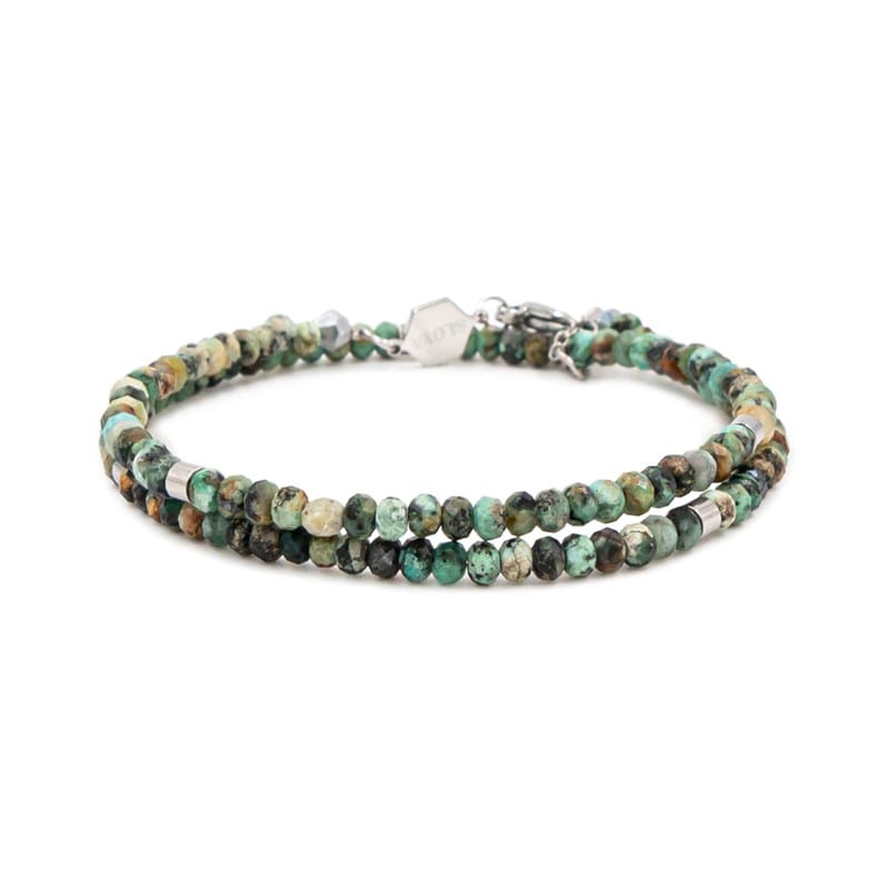 sloya - Bracelet lumia en pierres de turquoise