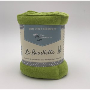 Bouillotte agriculture bio vert mouse