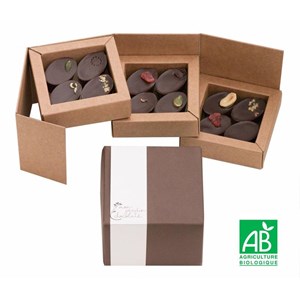 Boite de 12 chocolats bio (144 g)