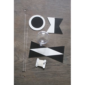 Mamontessoribox mobiles pour bébés bleu