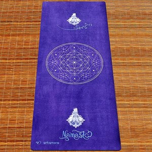Tapis de yoga épais 6mm namasté indigo