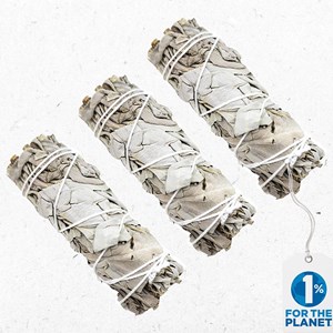 Sauge blanche encens 3 smudges 90 gr