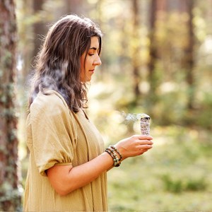 Sauge blanche encens 3 smudges 90 gr