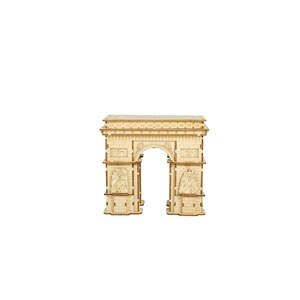 Puzzle 3d en bois arc de triomphe