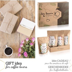 Coffret café moulu bio amerique latine