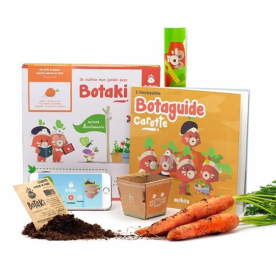 Botaki - kit d'activité semis carotte