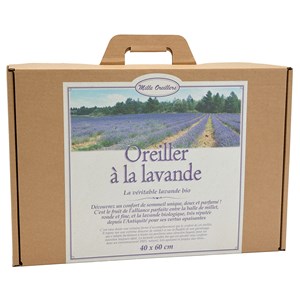 Oreiller à la lavande bio - 40 x 60 cm