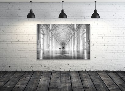 Tableau photo d'art galerie des glaces