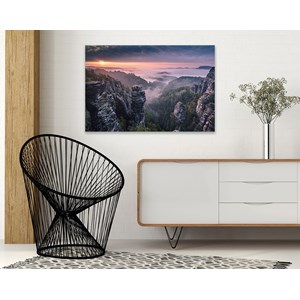 Tableau paysage sunrise on the rocks