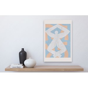 Tableau deco pastel et courbe