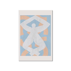 Tableau deco pastel et courbe