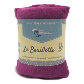 Bouillotte agriculture bio - raisin