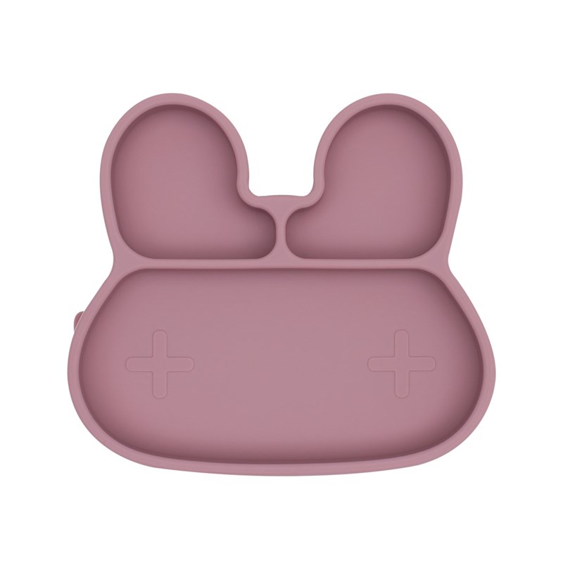 Assiette en silicone lapin