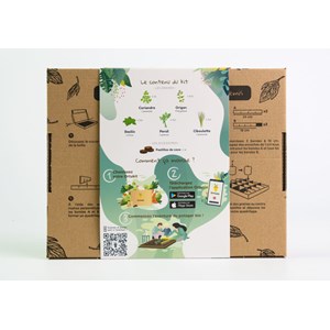 Ortusia kit aromates potager connecté