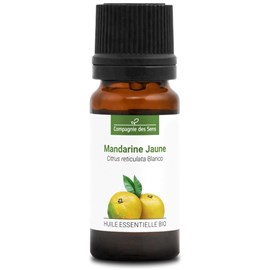 Mandarine jaune - huile essentielle bio - 10ml garantie chromacert® - chémotypée