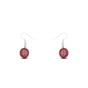 Boucles  d'oreille  en bois  amarante