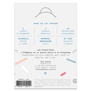 Kit pour créer 8 marques pages famille