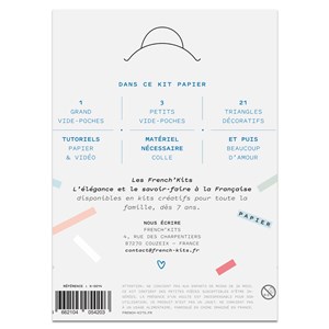 Kit pour créer 4 vides poches