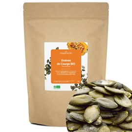 Graines de courge bio - 1kg (décortiquées) - riche en antioxydants