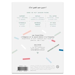 Kit broderie green - aloe vera