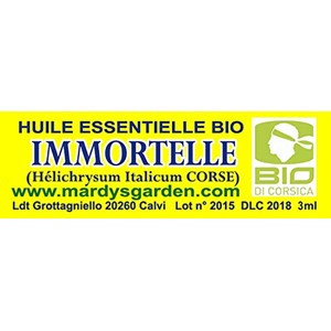 Huile essentielle bio helichryse 3ml