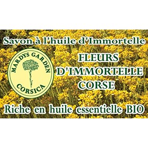 Savon exfoliant fleurs d'immortelle 100g