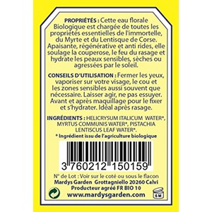 Eau de jouvence immortelle bio 100ml