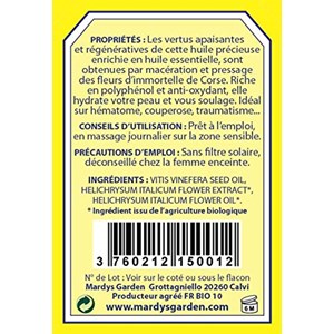 Huile d'immortelle corse 100ml