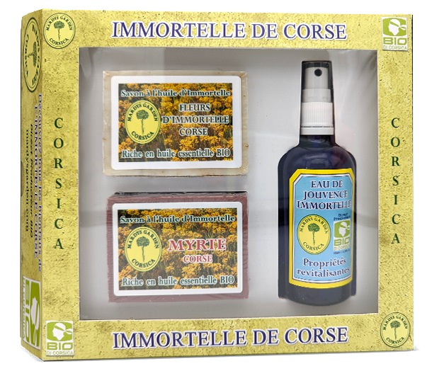 Mardys Garden - Coffret savons et jouvence immortelle