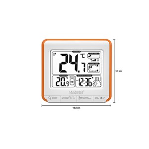 Station de temp. Avec alertes orange