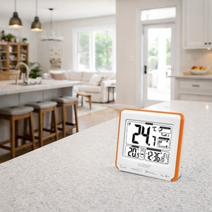 Station de temp. Avec alertes orange