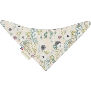 Bavoir bandana flower power