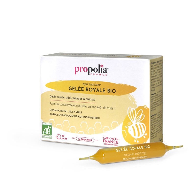 Propolia - Ampoules de gelée royale bio