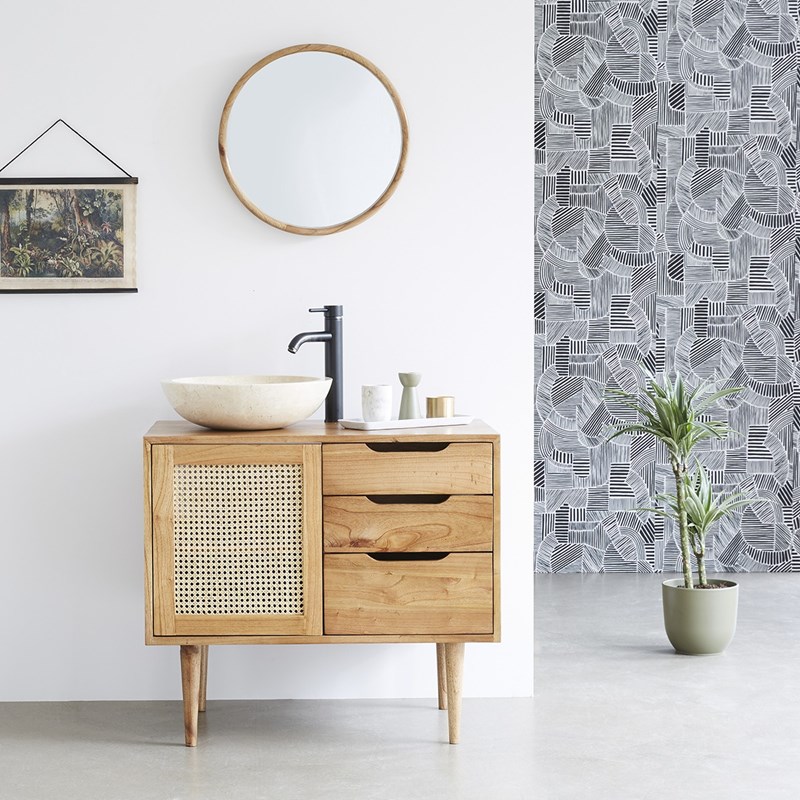 Berah Getah - Meuble salle de bain mindy cannage